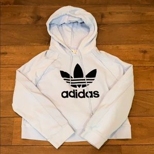 Adidas blue sweatshirt